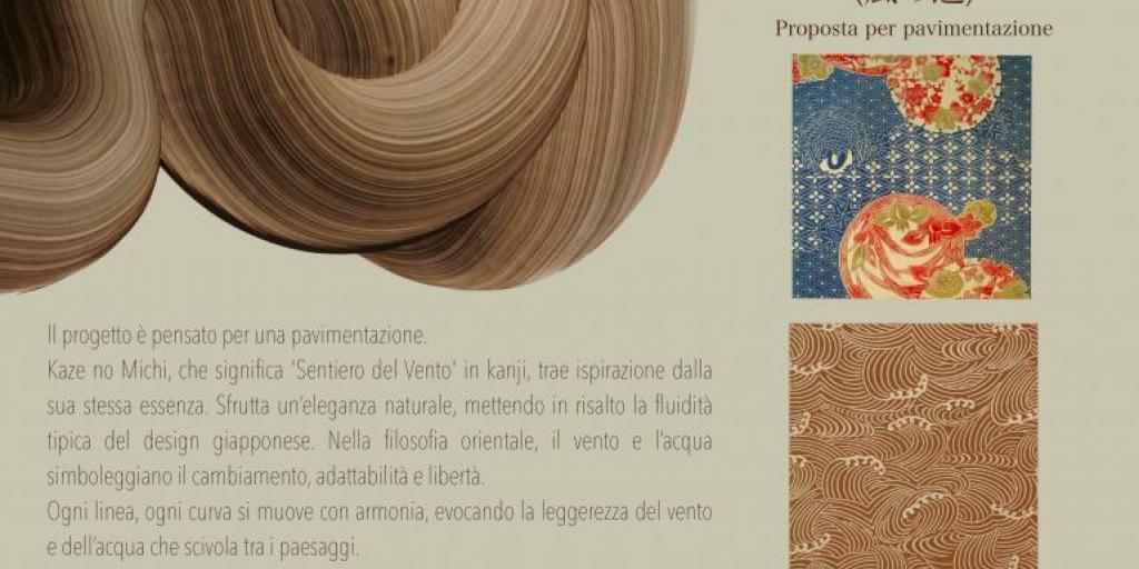 Tavola che spiega il progetto proposto dalle vincitrici