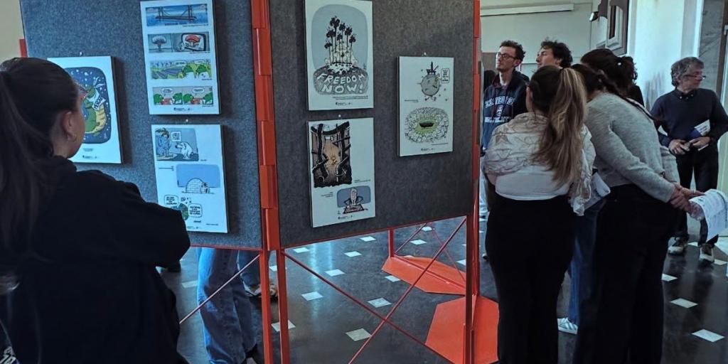 immagini scattate durante la mostra