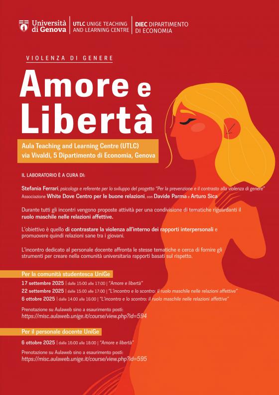 locandina evento amore e libertà