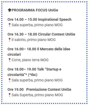 Programma 20 aprile circular contest